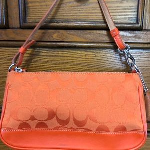 Coach Orange Mini Bag
